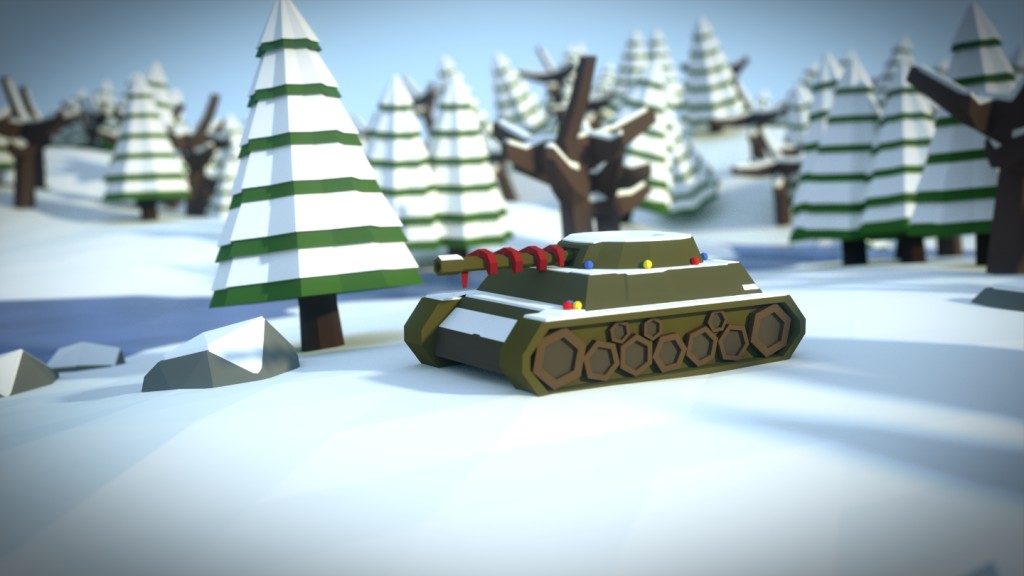 BLENDER Timelapse: WoT Winter Edition preview image 1